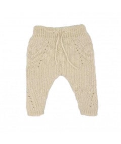 Pantalon, salopette, short, barboteuse-Pantalon tricot coton organique-Micu micu-Mer(e)veilleuse