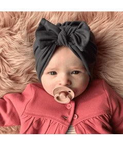 Barrette, bandeau, serre-tête-Baby turban à nœud-La Romi-Mer(e)veilleuse
