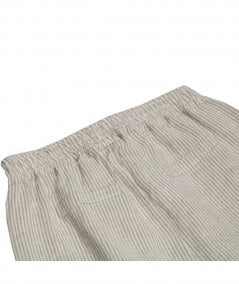 Pantalon, salopette, short, barboteuse-Pantalon en lin elastiqué à rayures-Suuky-Mer(e)veilleuse