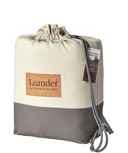 Berceau, lit & accessoires literie-Tour de lit Linea/Luna en coton BIO-Leander-Mer(e)veilleuse