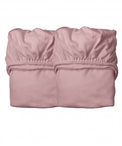 Berceau, lit & accessoires literie-Lot de 2 draps housse bébé en coton BIO-Leander-Mer(e)veilleuse