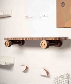 Décoration en carton-DIY Skateboard en carton-Koko Cardboards-Mer(e)veilleuse