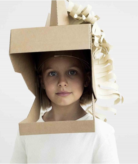 DIY déguisement : réaliser un masque en carton - Marie Claire
