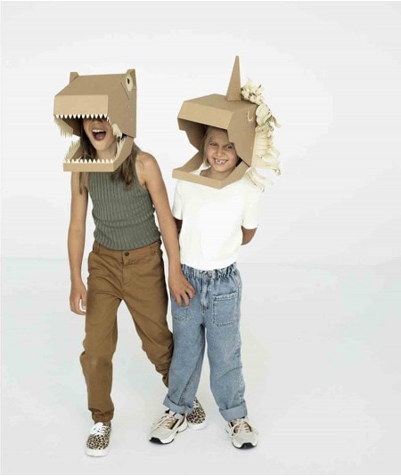 Costumes/déguisement en carton-DIY MASQUE LICORNE-Koko Cardboards-Mer(e)veilleuse