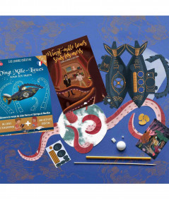 Loisirs créatifs-Kit créatif enfant "20 000 lieues sous les mers"-L'atelier imaginaire-Mer(e)veilleuse