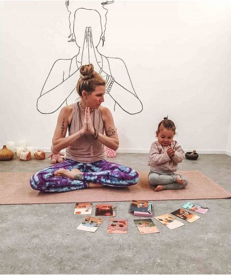 Les jeux de reflexion & d'adresse-Cartes de Yoga enfant "Partenaires" illustrées main-Imyogi-Mer(e)veilleuse
