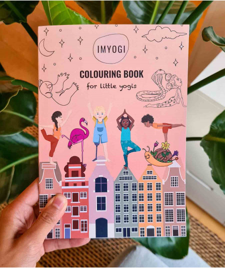 Loisirs créatifs-Livre de coloriage pour petits yogis-Imyogi-Mer(e)veilleuse