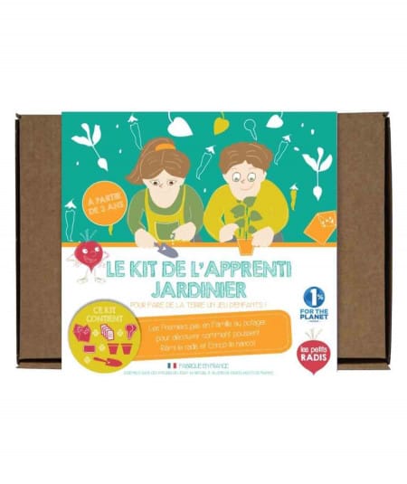 Loisirs créatifs-Kit de l'apprenti jardinier - DIY enfant-Les petits radis-Mer(e)veilleuse