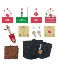 Loisirs créatifs-Kit de l'apprenti jardinier - DIY enfant-Les petits radis-Mer(e)veilleuse