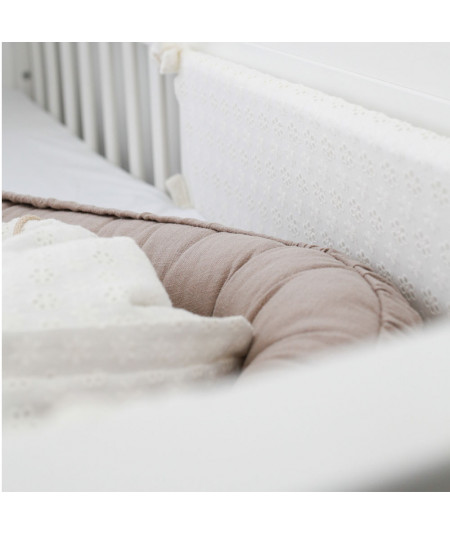 Berceau, lit & accessoires literie-Tour de lit bébé brodé-Babyly-Mer(e)veilleuse