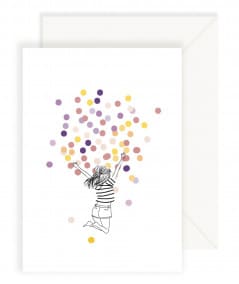 Décoration murale-Carte 'Confettis'-My Lovely thing-Mer(e)veilleuse