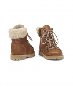 Chaussures-Shearling Winter Boot - Cognac-Petit nord-Mer(e)veilleuse