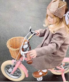 Vélo enfant-Vélo enfant 16 pouces Gingersnap Blossom Pink-Bobbin Bicycles-Mer(e)veilleuse