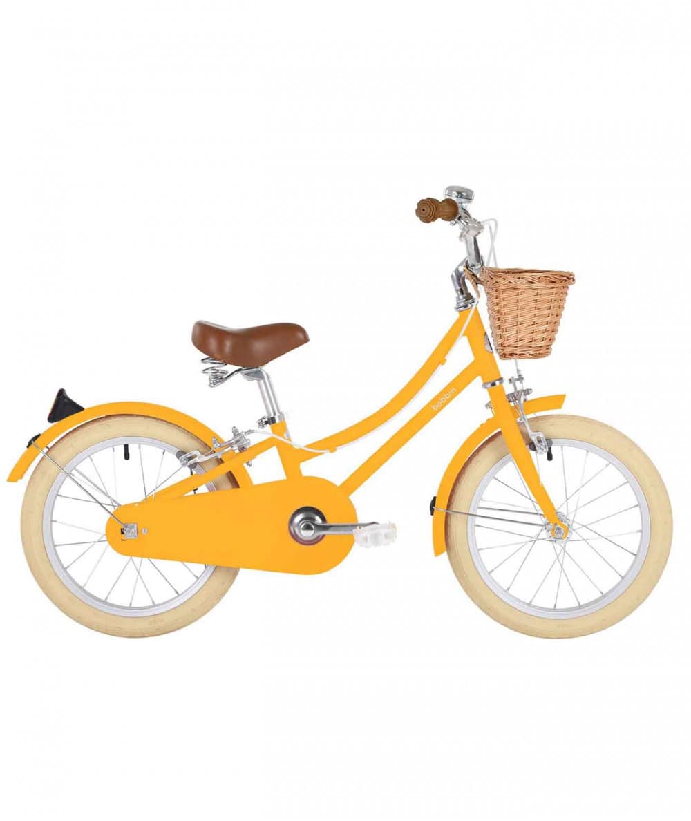 Vélo enfant-Vélo enfant 16 pouces Gingersnap Yellow-Bobbin Bicycles-Mer(e)veilleuse