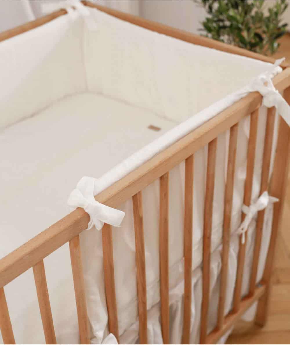 Parure de lit bébé avec tour de lit 170 x 12 cm - 6 Pièces