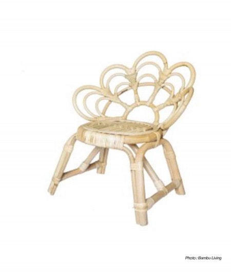 Pouf, fauteuil, chaise, table-Mini Fauteuil rotin-Bambu Living-Mer(e)veilleuse