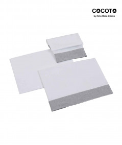 Berceau, lit & accessoires literie-Set de 3 draps pour berceau "Cocoto"-Micuna-Mer(e)veilleuse