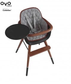 Chaise haute & accessoires-Chaise haute "Ovo Original City"-Micuna-Mer(e)veilleuse