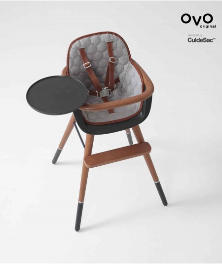 Chaise haute & accessoires-Chaise haute "Ovo Original City Luxe"-Micuna-Mer(e)veilleuse