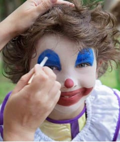 Masque, Déguisement-Kit maquillage 'Clown et Arlequin'-Namaki Cosmetics-Mer(e)veilleuse
