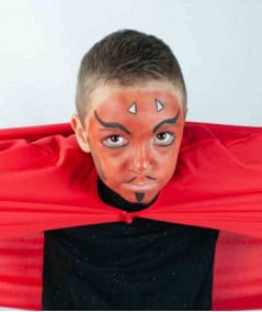 Masque, Déguisement-Kit maquillage 'Diable et Araignée'-Namaki Cosmetics-Mer(e)veilleuse