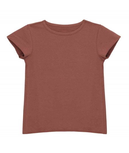 Body, tee-shirt, top, débardeur-T-shirt à manches courtes "Dean" - Potters Clay-Little Hedonist-Mer(e)veilleuse