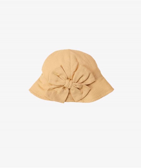 Béguin, bonnet, chapeau, gants-Chapeau Colette - Gold-Les Petites Choses-Mer(e)veilleuse