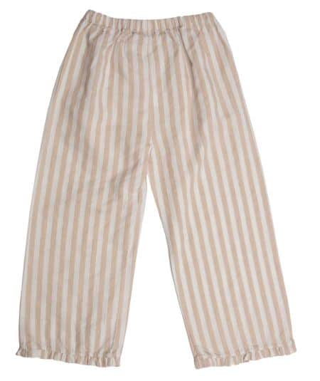Pantalon, salopette, short, barboteuse-Pantalon élastiqué à rayures - Apple Blossom / White-Suuky-Mer(e)veilleuse