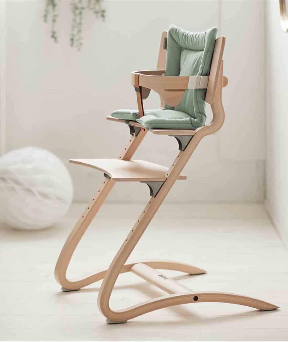 Chaise haute & accessoires-Coussins de chaise haute en coton BIO - Leander Classic-Leander-Mer(e)veilleuse