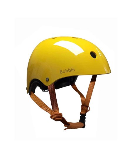 Vélo enfant-Casque Vélo enfant Starling Helmet - Yellow-Bobbin Bicycles-Mer(e)veilleuse