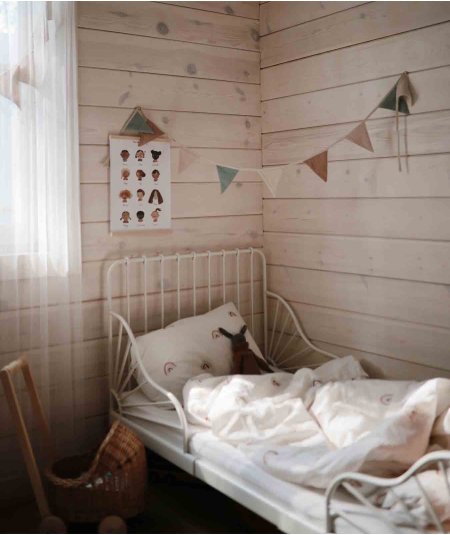 Ciel de lit, mobile, suspension-Guirlande fanion chambre enfant-Mushie-Mer(e)veilleuse
