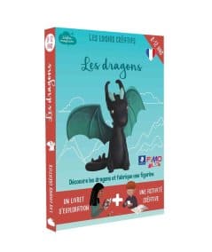 Loisirs créatifs-Kit créatif enfant " les dragons "-L'atelier imaginaire-Mer(e)veilleuse