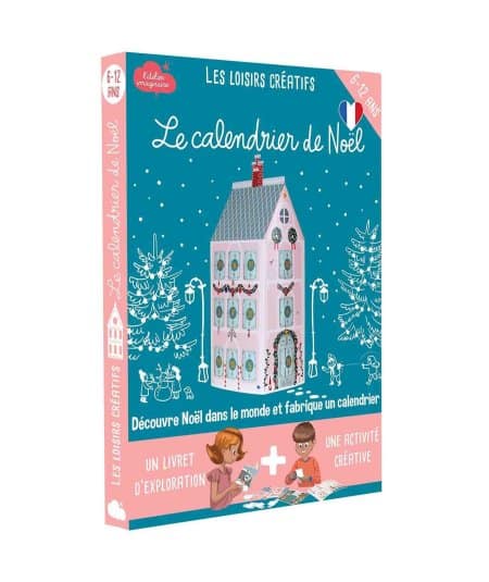 Loisirs créatifs-Kit créatif enfant " Le Calendrier de Noël "-L'atelier imaginaire-Mer(e)veilleuse