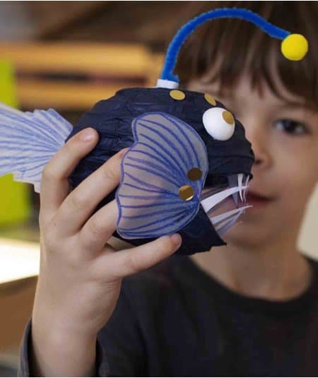 Loisirs créatifs-Kit créatif enfant "Au fond des océans"-L'atelier imaginaire-Mer(e)veilleuse