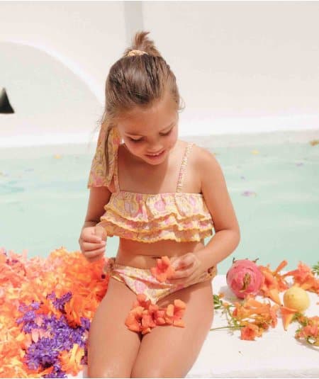 Maillot de bain-Bikini enfant ZACATA - Lemon Patchouli Spring-Louise Misha-Mer(e)veilleuse