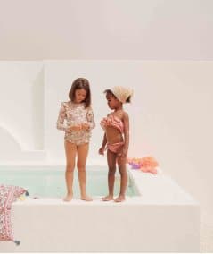 Maillot de bain-Bikini enfant ZACATA - Strawberry Bohemian Hindi-Louise Misha-Mer(e)veilleuse