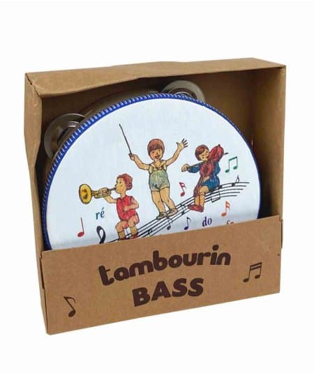 Instrument de musique-Tambourin enfant-Bass & Bass-Mer(e)veilleuse